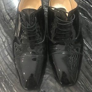 Christian Louboutin Black Patent Leather Derby